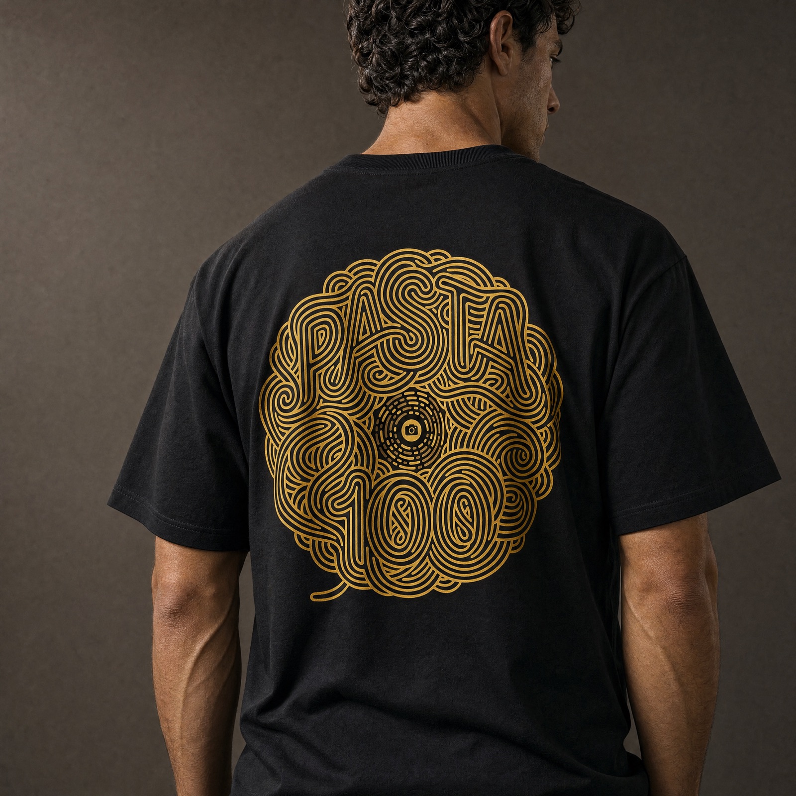 The founders tee, worn